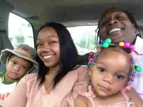 Stephanie Luckie with family, part of the Luckie Flair Customs founder story